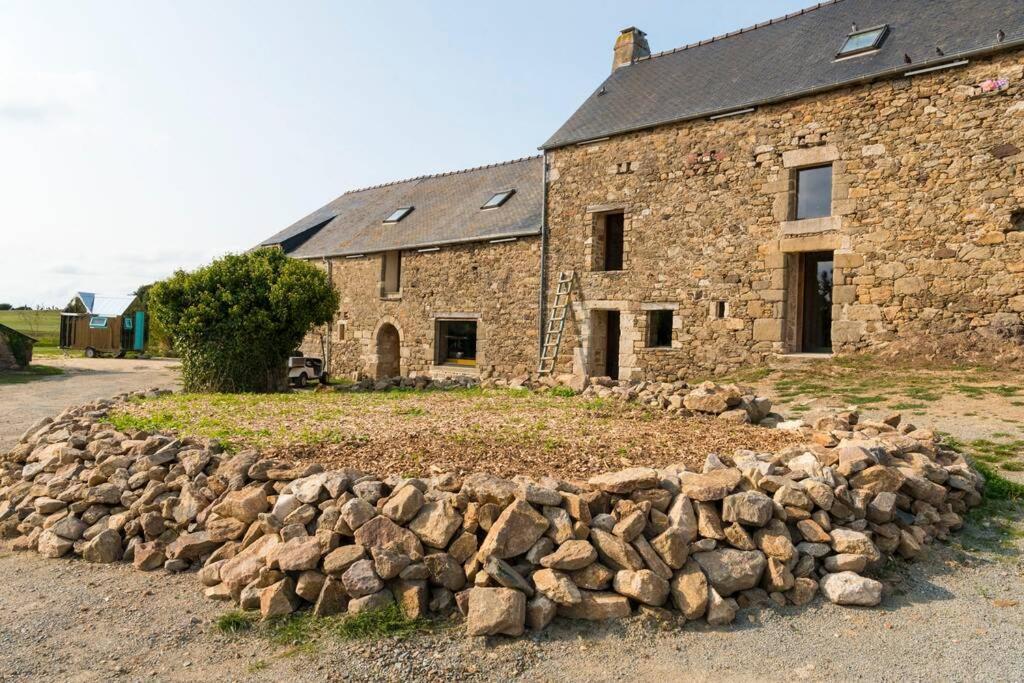 La Ferme Du Golf, Gite Atypique Et Artistique Lancieux Exterior foto