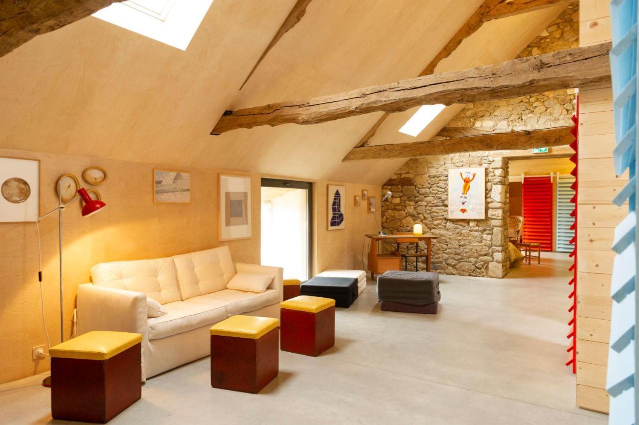 La Ferme Du Golf, Gite Atypique Et Artistique Lancieux Exterior foto