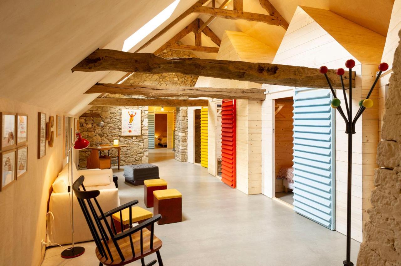 La Ferme Du Golf, Gite Atypique Et Artistique Lancieux Exterior foto